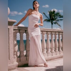 Amara Mixed Media Dress